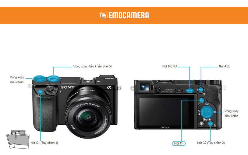  Sony A6000 sản xuất năm nào